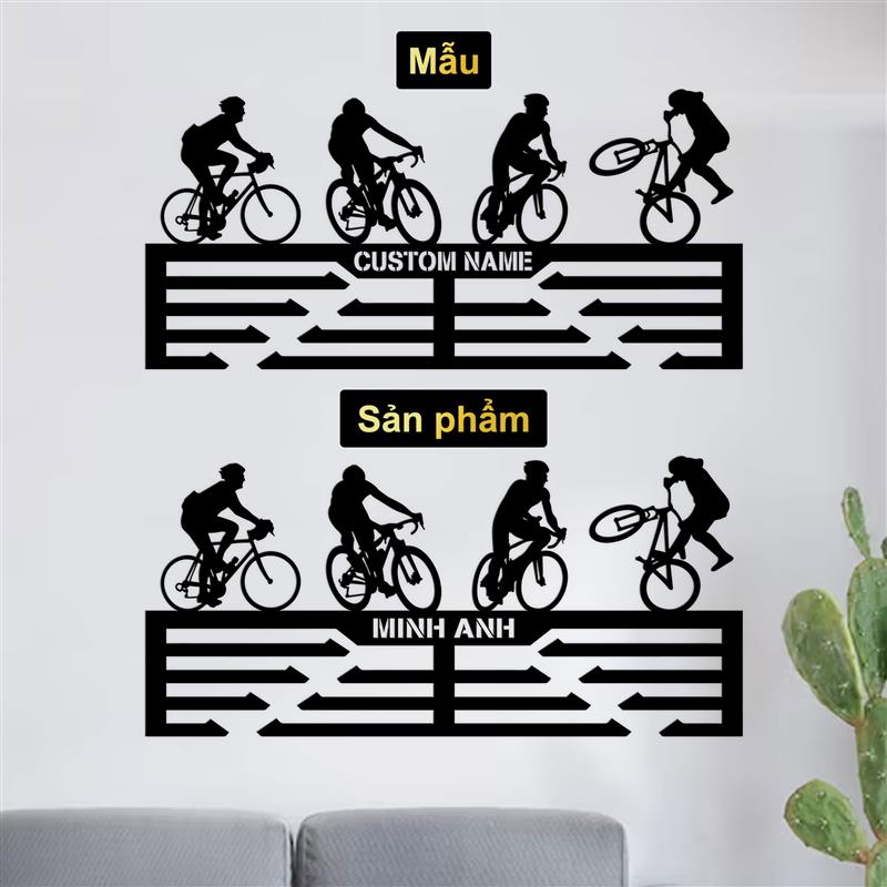 GIÁ TREO HUY CHƯƠNG XE ĐẠP XD1