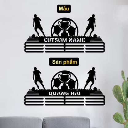 GIÁ TREO HUY CHƯƠNG BÓNG ĐÁ B7